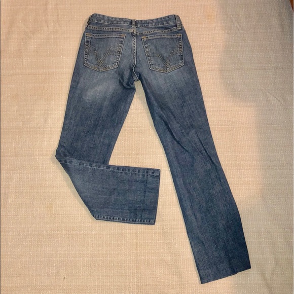 GAP Premium Bootcut 2s distressed blue jean - Picture 3 of 3